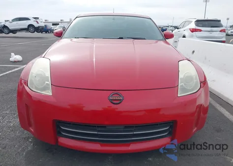 2006 Nissan 350Z Touring z USA, uszkodzony, nr VIN JN1AZ34D66M312580